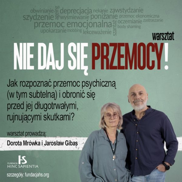 Warsztat NIE DAJ SIĘ PRZEMOCY! 31.05.2025, Warszawa